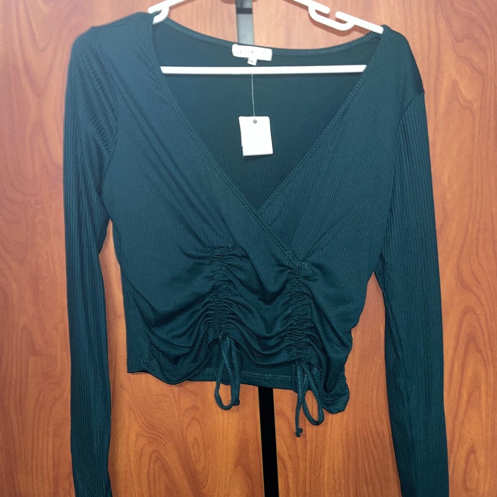 Dark green long sleeve